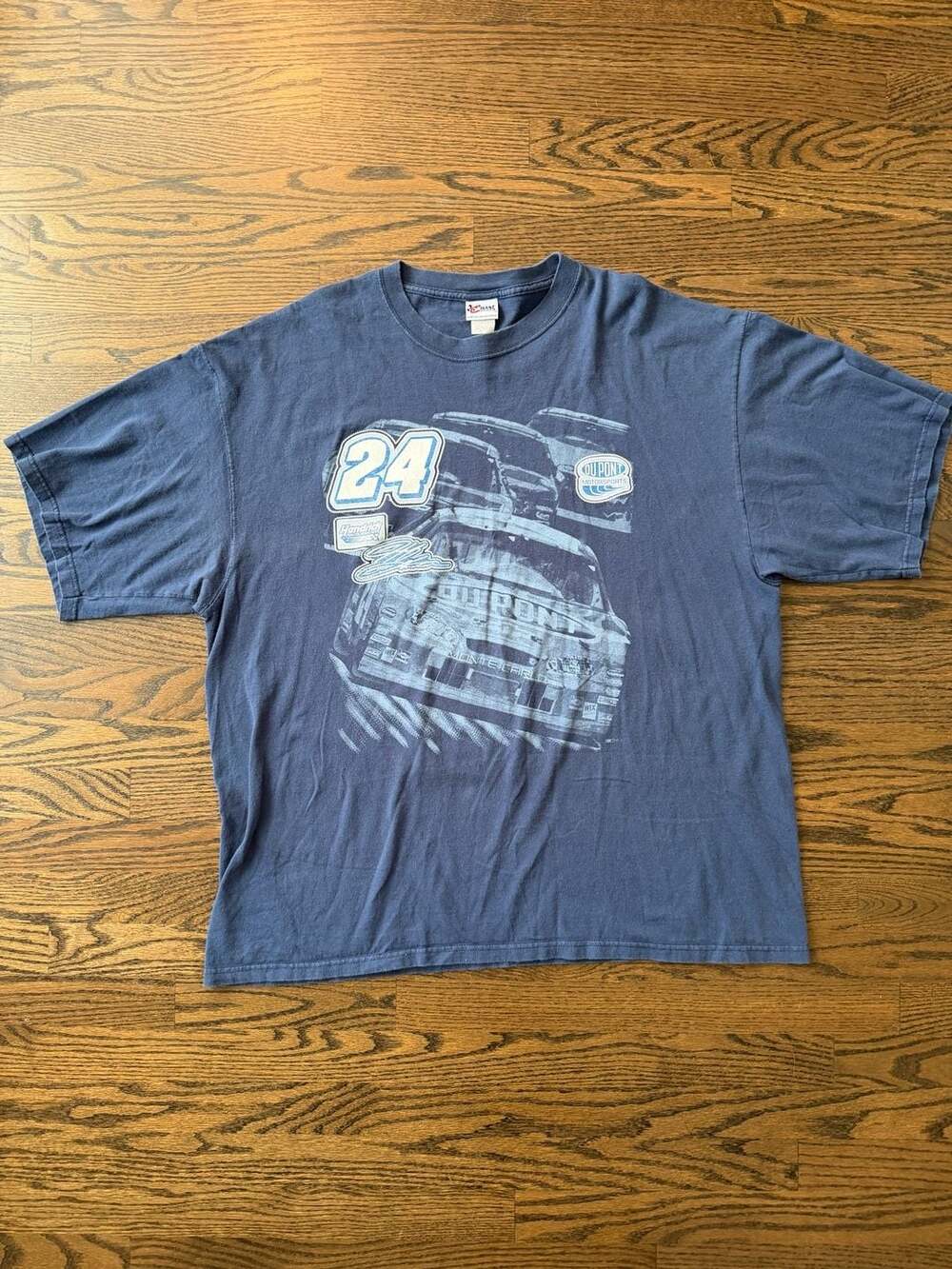 Chase Authentics Jeff Gordon DuPont NASCAR Graphic T-Shirt Blue 2XL